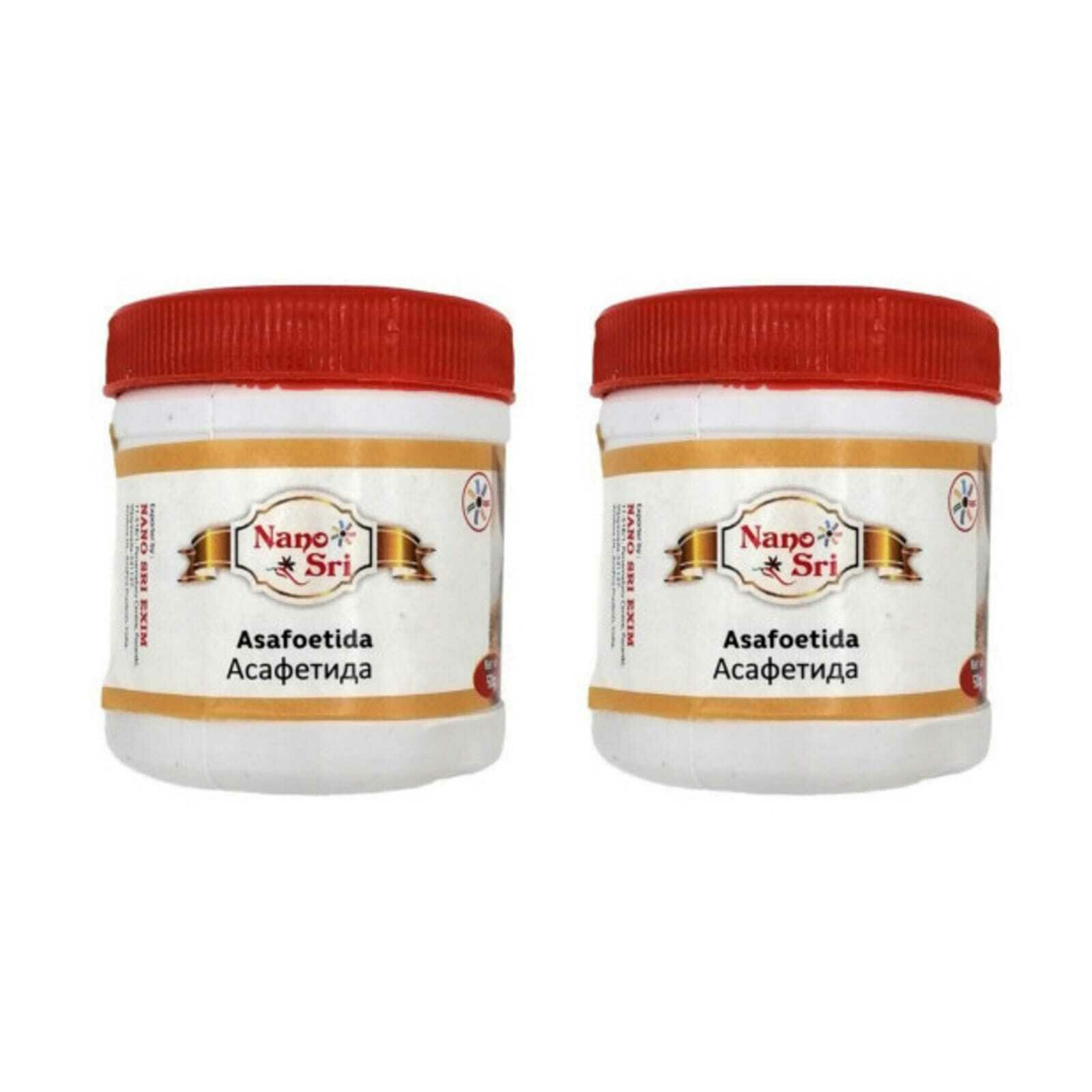 Nano Sri Asafoetida Асафетида Молотая 100 гр, 2 шт