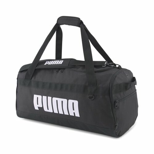 Сумка PUMA Challenger Duffel Bag M PU-07953101, фактура гладкая, черный