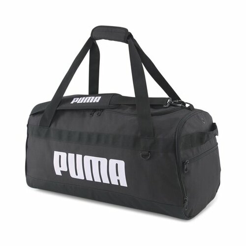 фото Сумка puma pu-07953101, фактура гладкая, черный