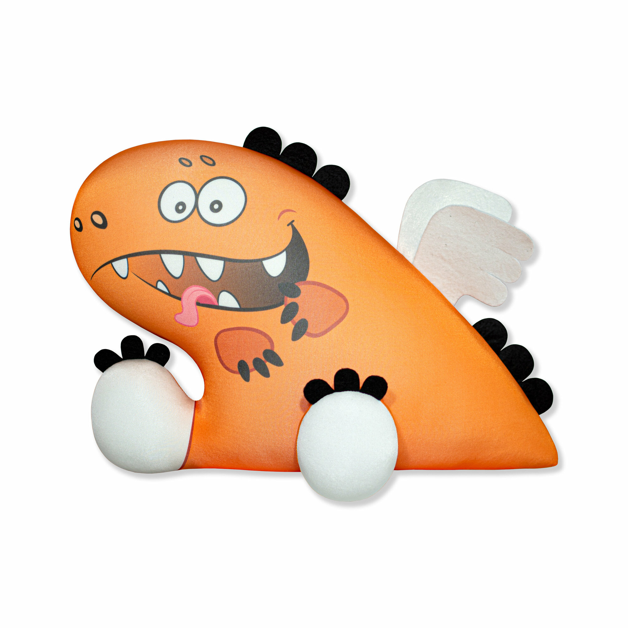 Мягкая игрушка Штучки, к которым тянутся ручки Дракончик Рекс, оранжевый