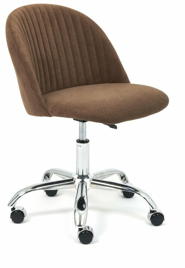 Кресло компьютерное Tetchair MELODY, 15051, флок , brown