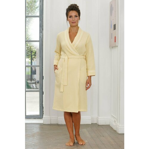 фото Халат cleo, размер 54, желтый