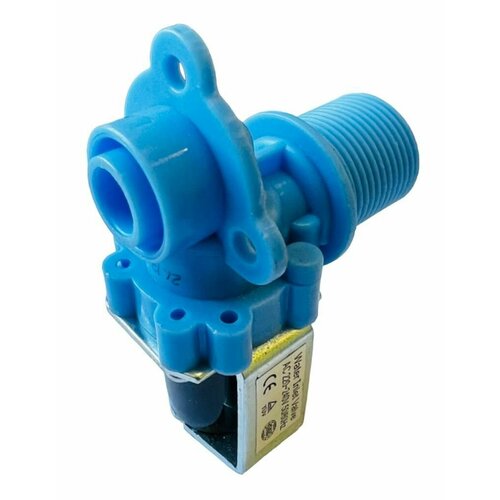 Клапан для холодной воды (голубой) стиральной машины Daewoo 1x90 solenoid valve inlet valve plastic for water dispenser water boiler water purifier water heater steam tank 1 2 dn15