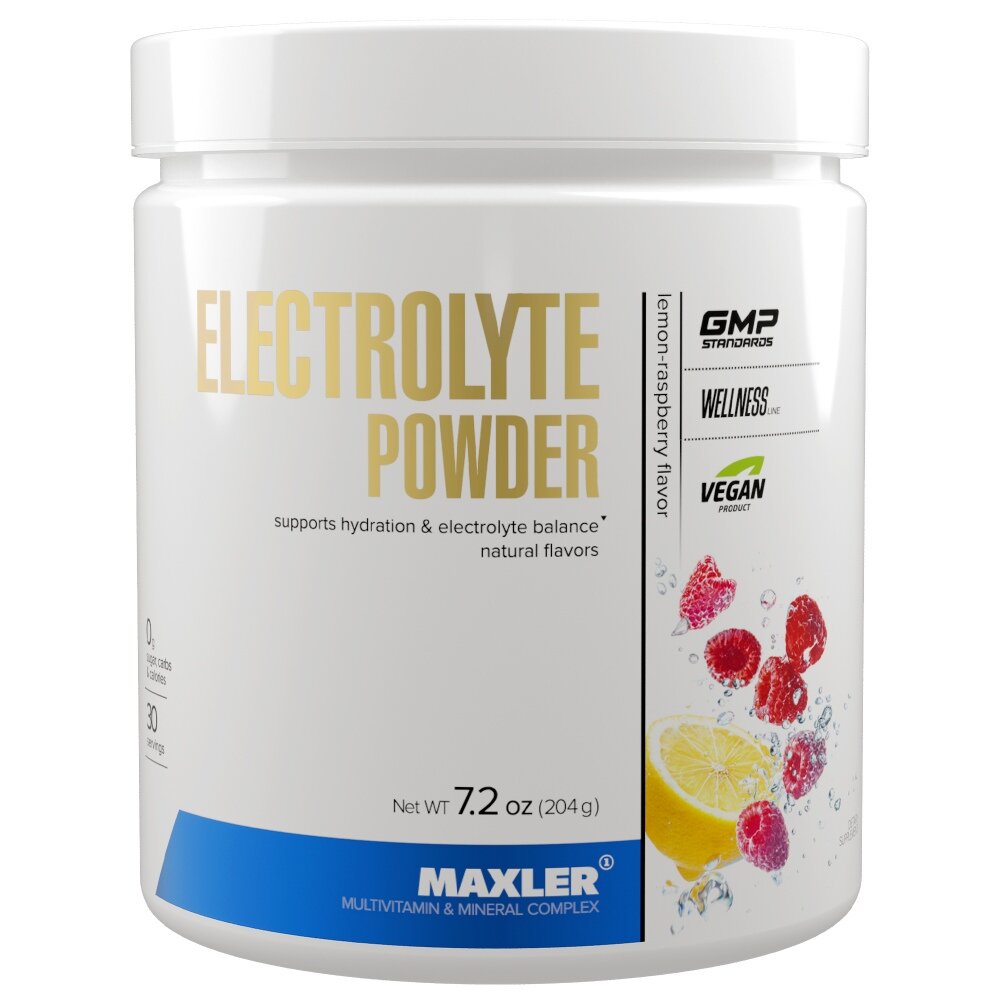 Electrolyte Powder, 204 г, Blueberry / Черника