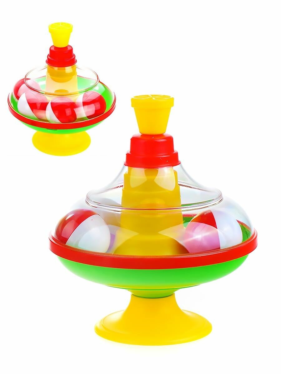 Юла с шариками 14 см Stellar 01319 — фото 1