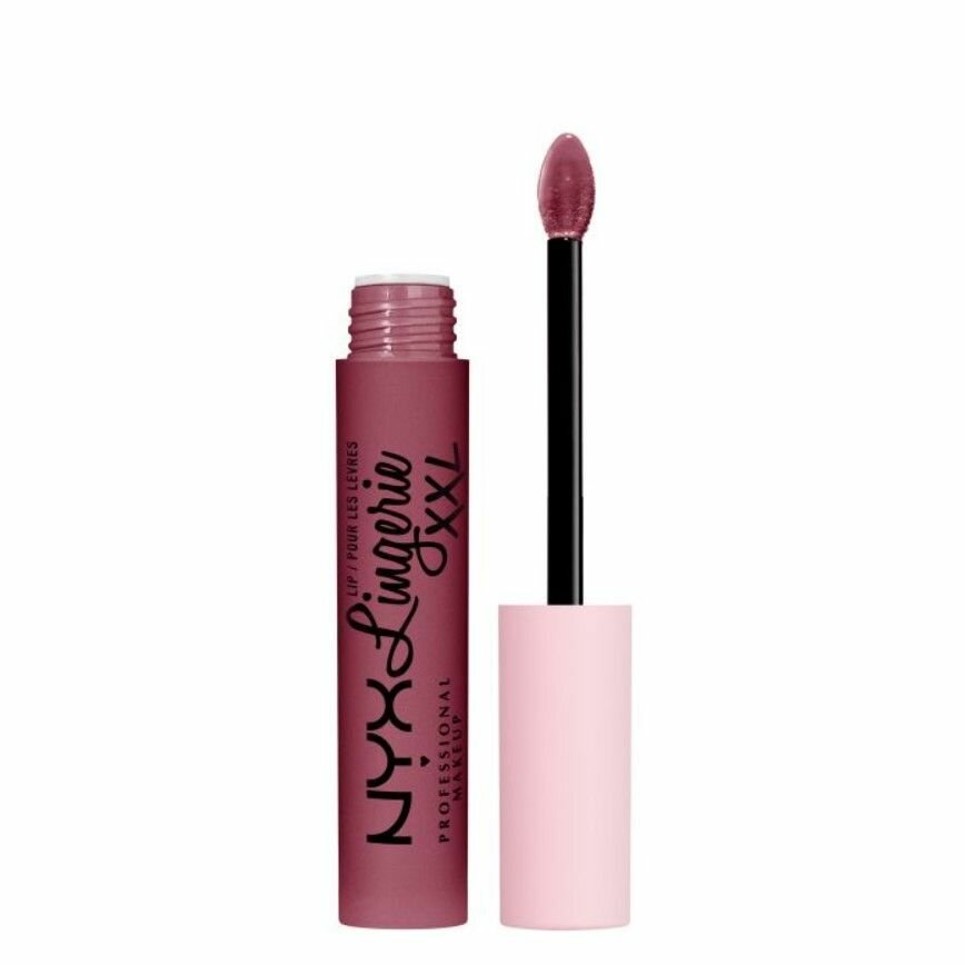 NYX Professional Makeup, Жидкая помада для губ "LIP LINGERIE XXL" , оттенок 14, BUST ED, 4 мл