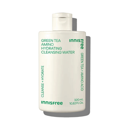 Слабокислотная очищающая вода Innisfree Green Tea Hydrating Amino Acid Cleansing Water 320 мл innisfree green tea hydrating amino acid cleansing oil