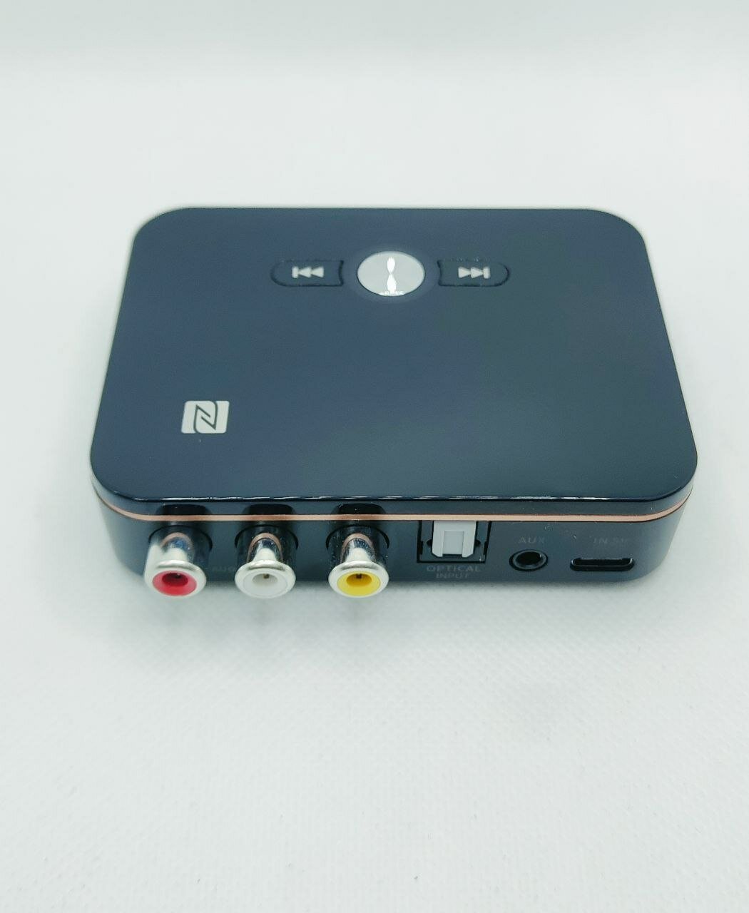Аудио адаптер приемник передатчик NFC AUX Bluetooth 50 Оптика RCA AUX автомобильный стационарный со встроенным источником питания