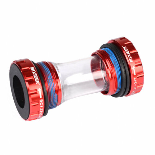 Каретка с подшипниками Mixieer MX-A полая ось (68/73mm, Red)