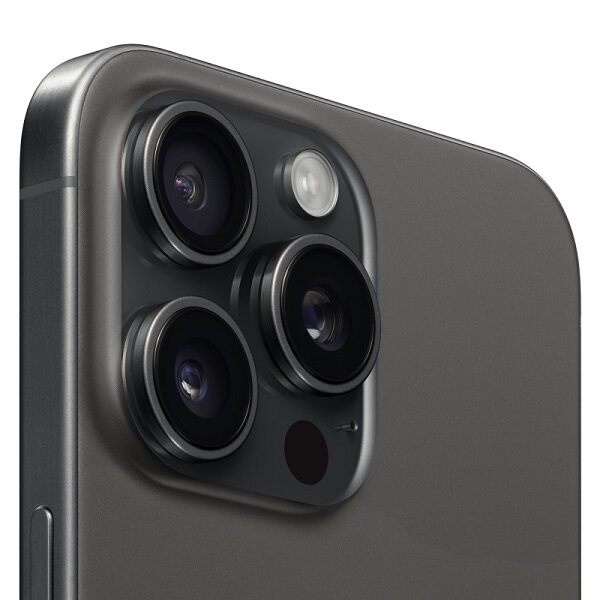 Apple iPhone 15 Pro Max 256GB nano SIM + eSim titanium black (титановый чёрный) — фото 1