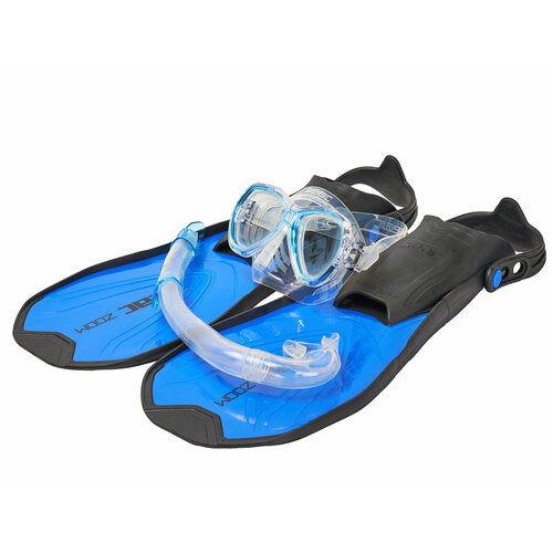 Набор для снорклинга SEAC SUB ZOOM SET BLUE маскатрубкаласты р-р 45-47 7145₽