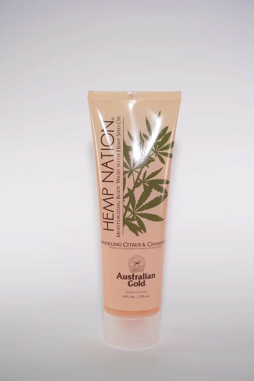 Гель для душа Hemp Nation Sparkling Citrus & Champagne Australian Gold