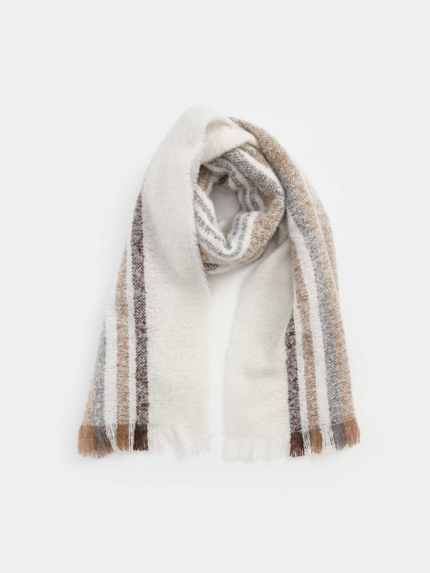 Шарф LC Waikiki для женщин, one size, экрю