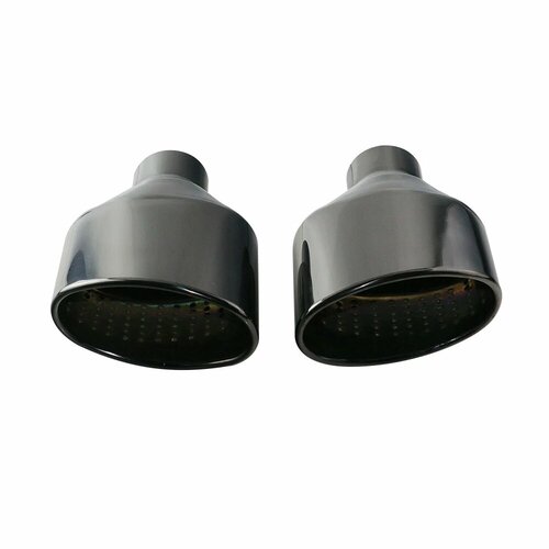 1 пара наконечников выхлопных газов из нержавеющей стали 304 универсальный автомобильный 25 дюймовый овальный Наклонный глушитель задняя труба для RS3 RS4 RS5 A4 A5 A6 H0DJ3027f-LR 9355₽