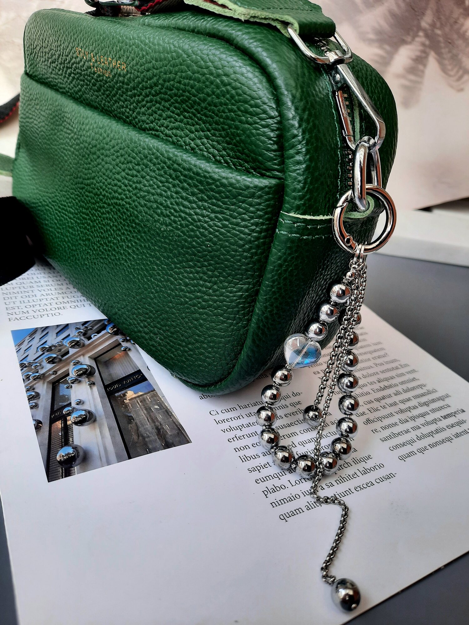 Держатель для сумок SAMOCVET, серебро — фото 1