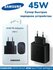 Сетевое зарядное устройство SAMSUNG 45W EP-TA845XBEGRU
