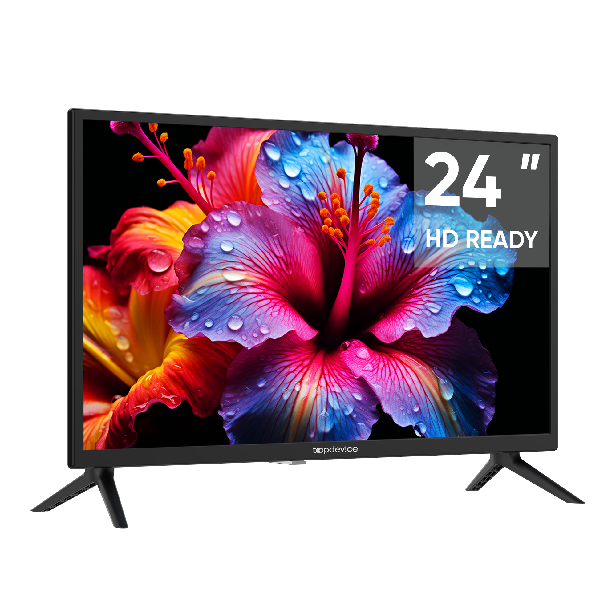 Телевизор Topdevice 24" TDTV24BN02H_BK - фото №2