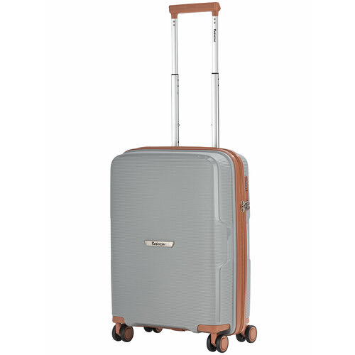 фото Чемодан robinzon santorini basic, 37 л, серый