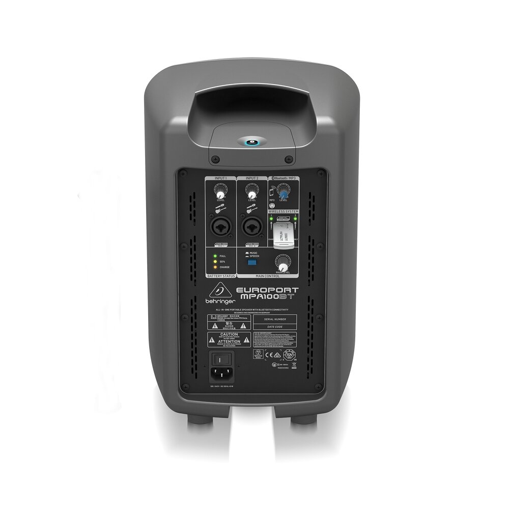 Портативная акустическая система Behringer MPA100BT — фото 1