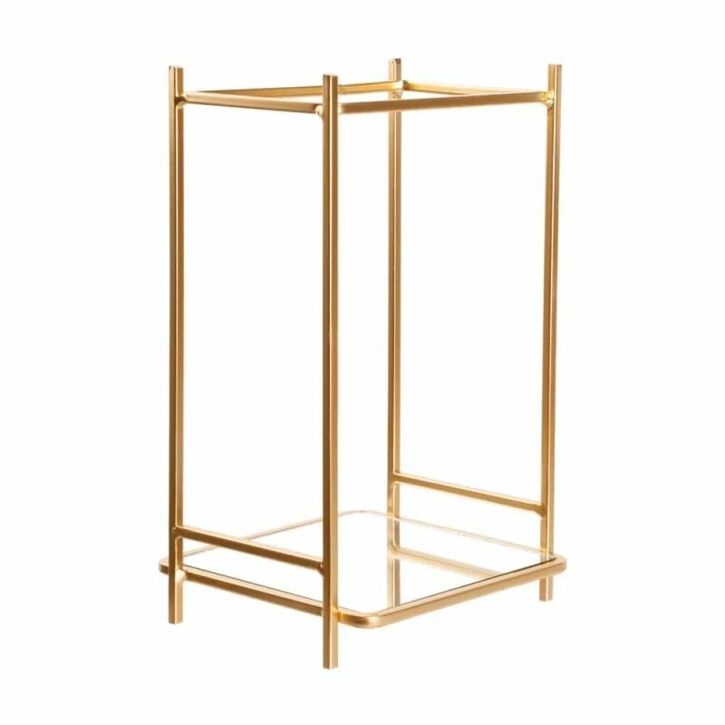 Зеркальная полочка 12х12х20 см