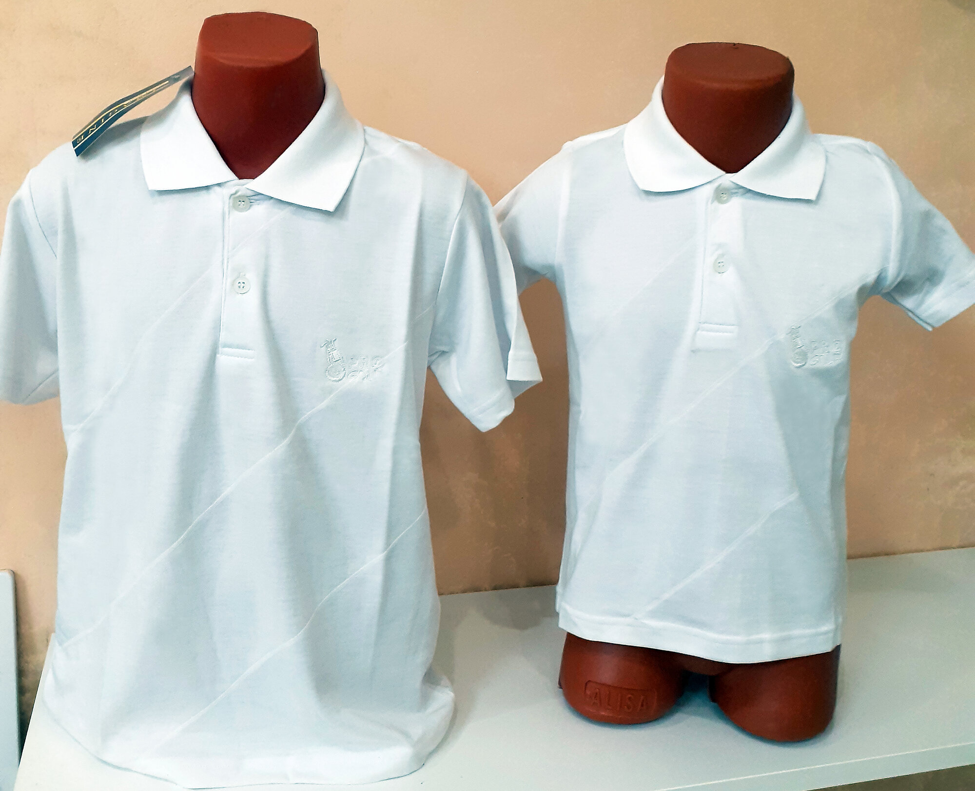 Поло M L XL XXL, размер 30, белый