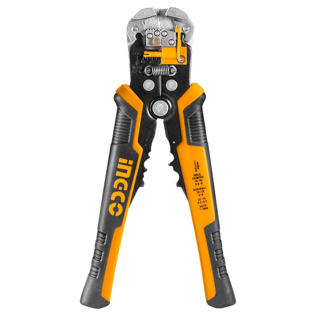 Стриппер автоматический многофункциональный для снятия изоляции INGCO INDUSTRIAL HWSP102418, 0.2-6 мм