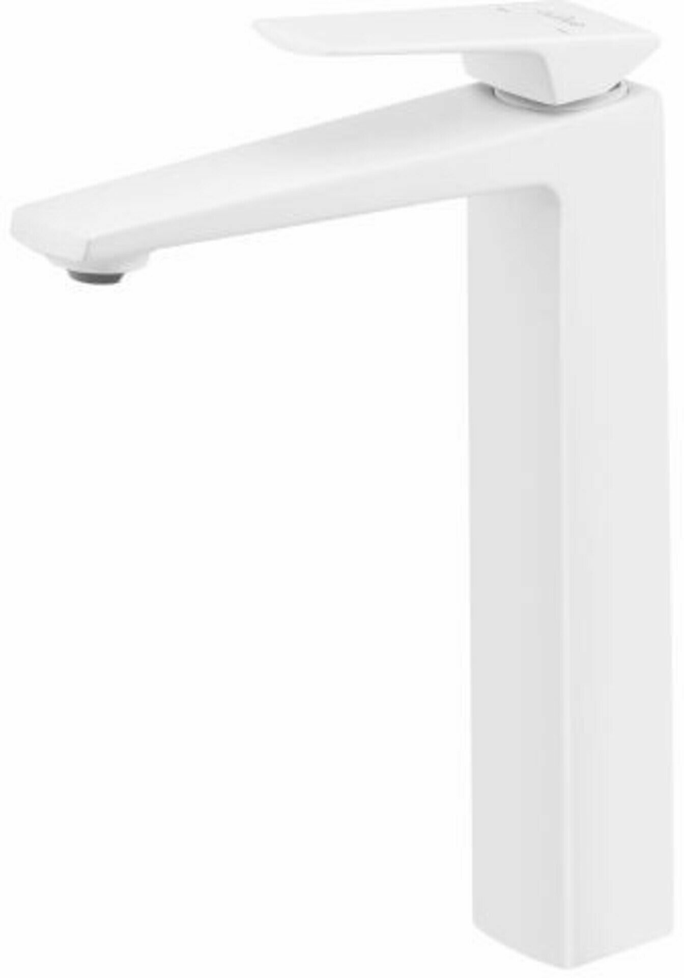 Смеситель для раковины a-five Lily D35 белый с монолитным изливом (А5-1320)