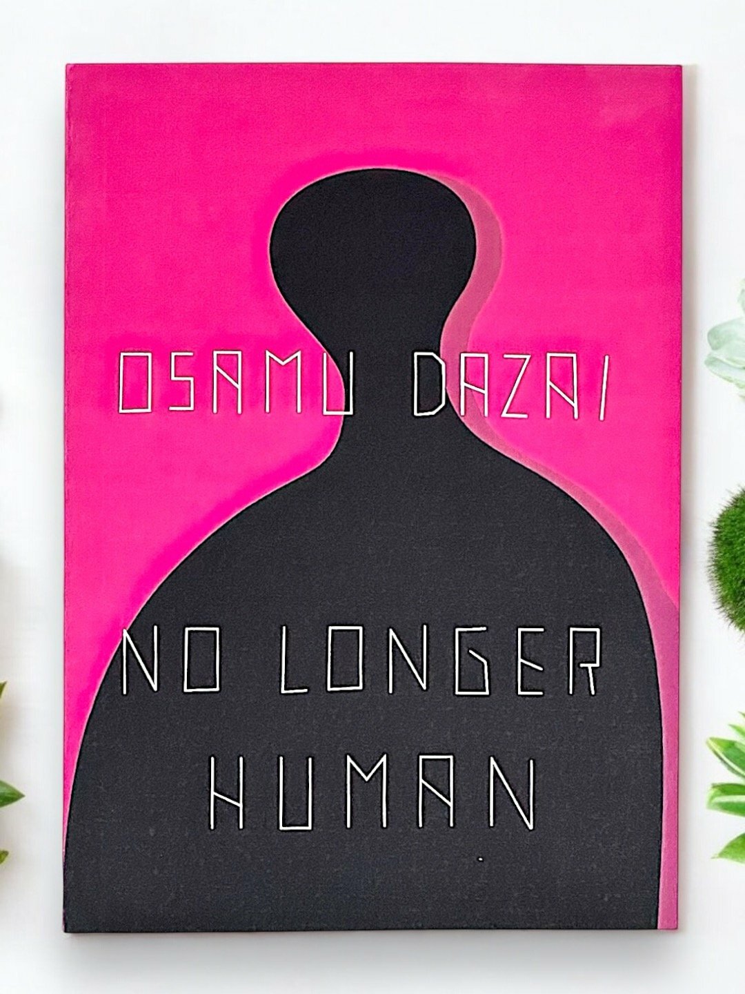 Книга Osamu Dazai "No Longer Human", художественная публицистика, A5, 102 стр. мягкий переплет