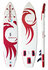 Сапборд KORPON FB Inflatable SUP Board 320*84*15 (KP02B)