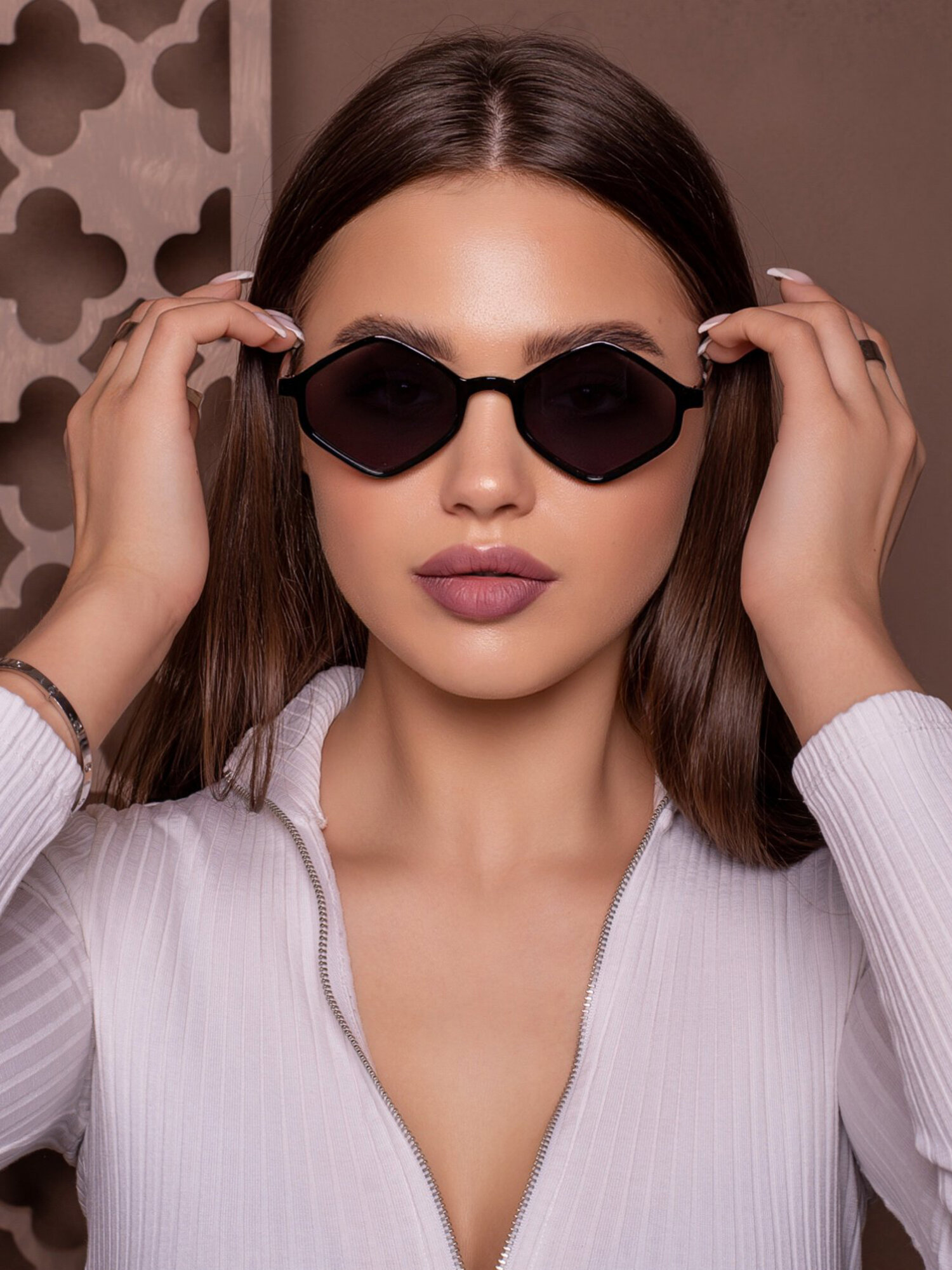 Солнцезащитные очки Zabologen, фиолетовый — фото 1