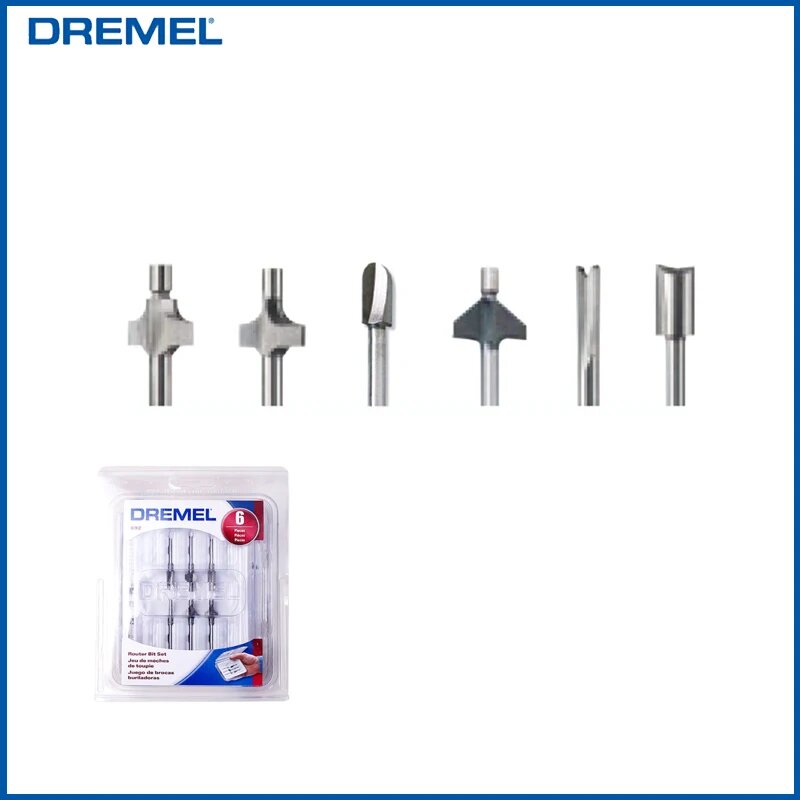 Набор из 6 фрез Dremel 692 612/615/617/618/650/654