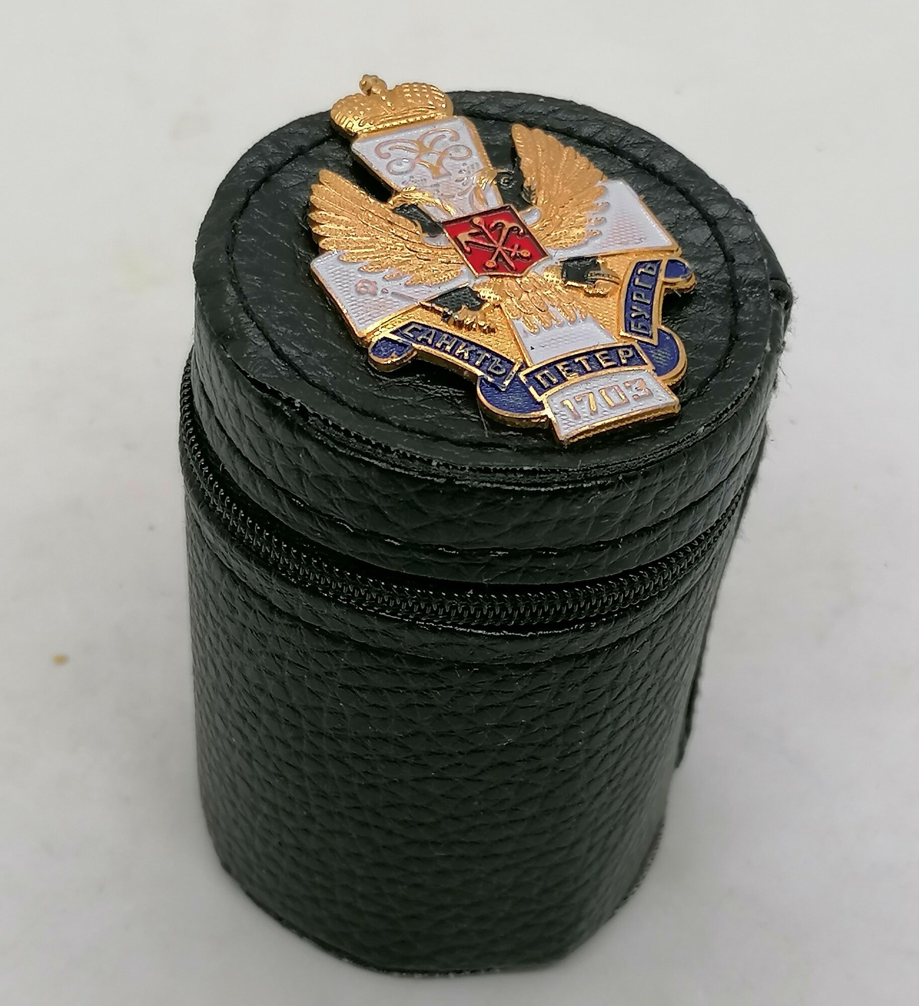 Набор нержавеющих стопок " Герб Санкт-Петербурга " — фото 1