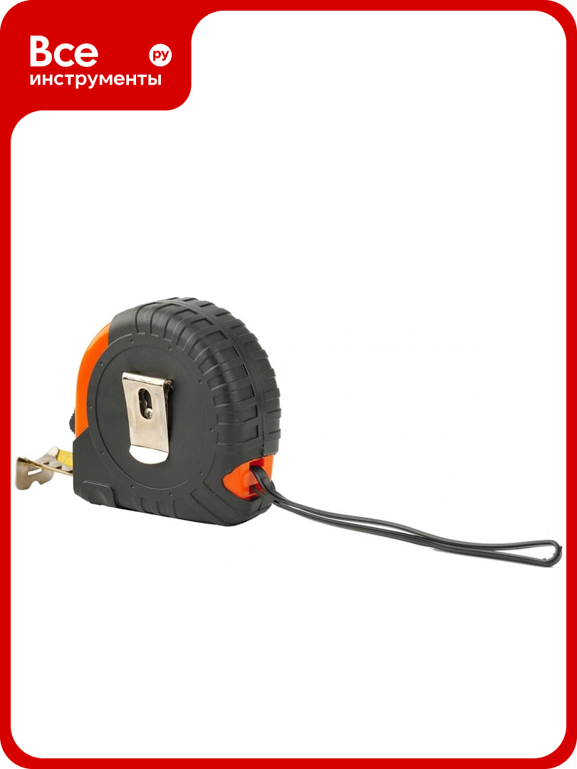Рулетка SPARTA Elastica10 м х 25 мм обрезиненный корпус// 31314