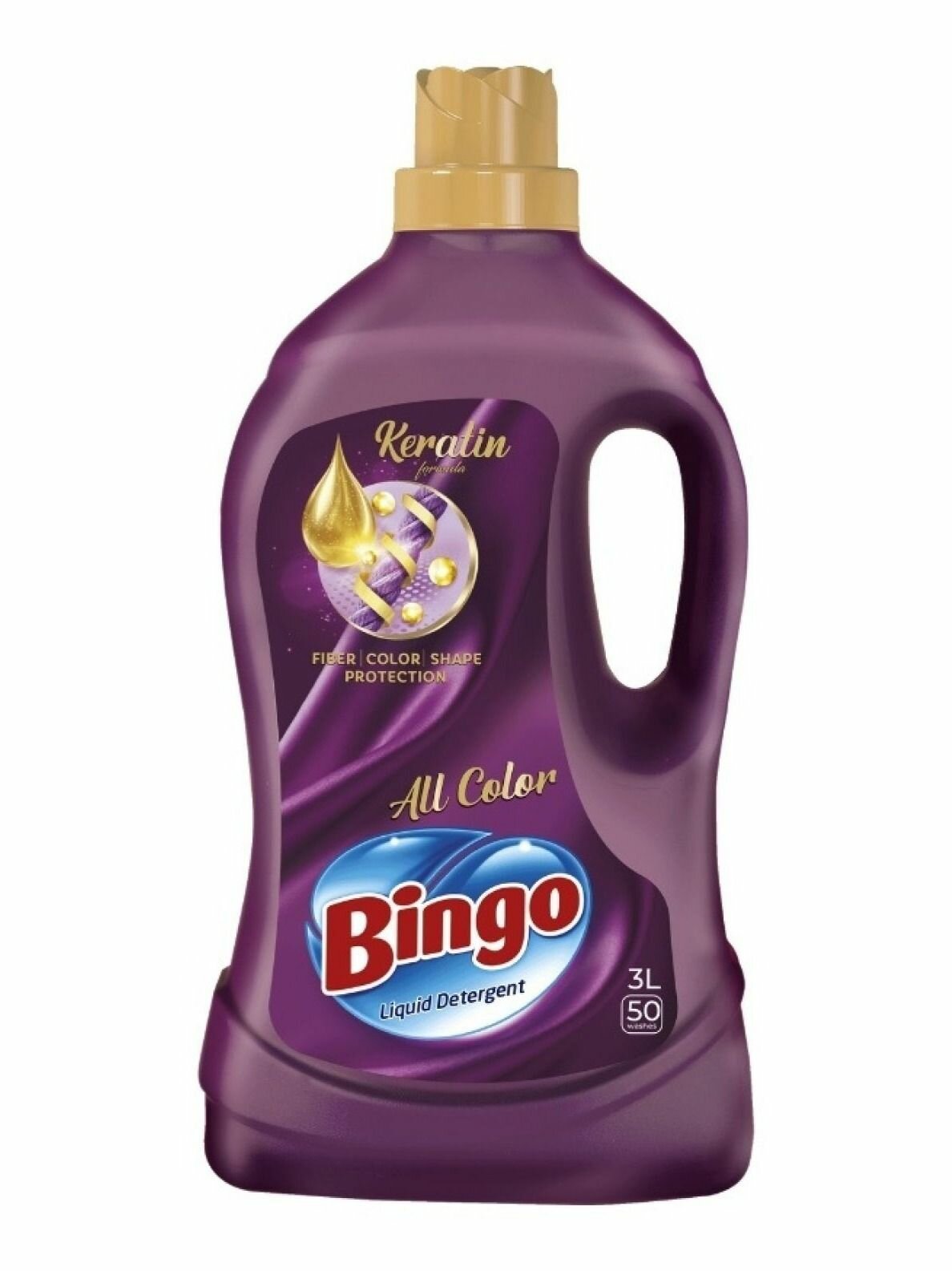 Концентрированный гель для стирки белья Bingo Onaran Koruma Защита цвета 3 л.