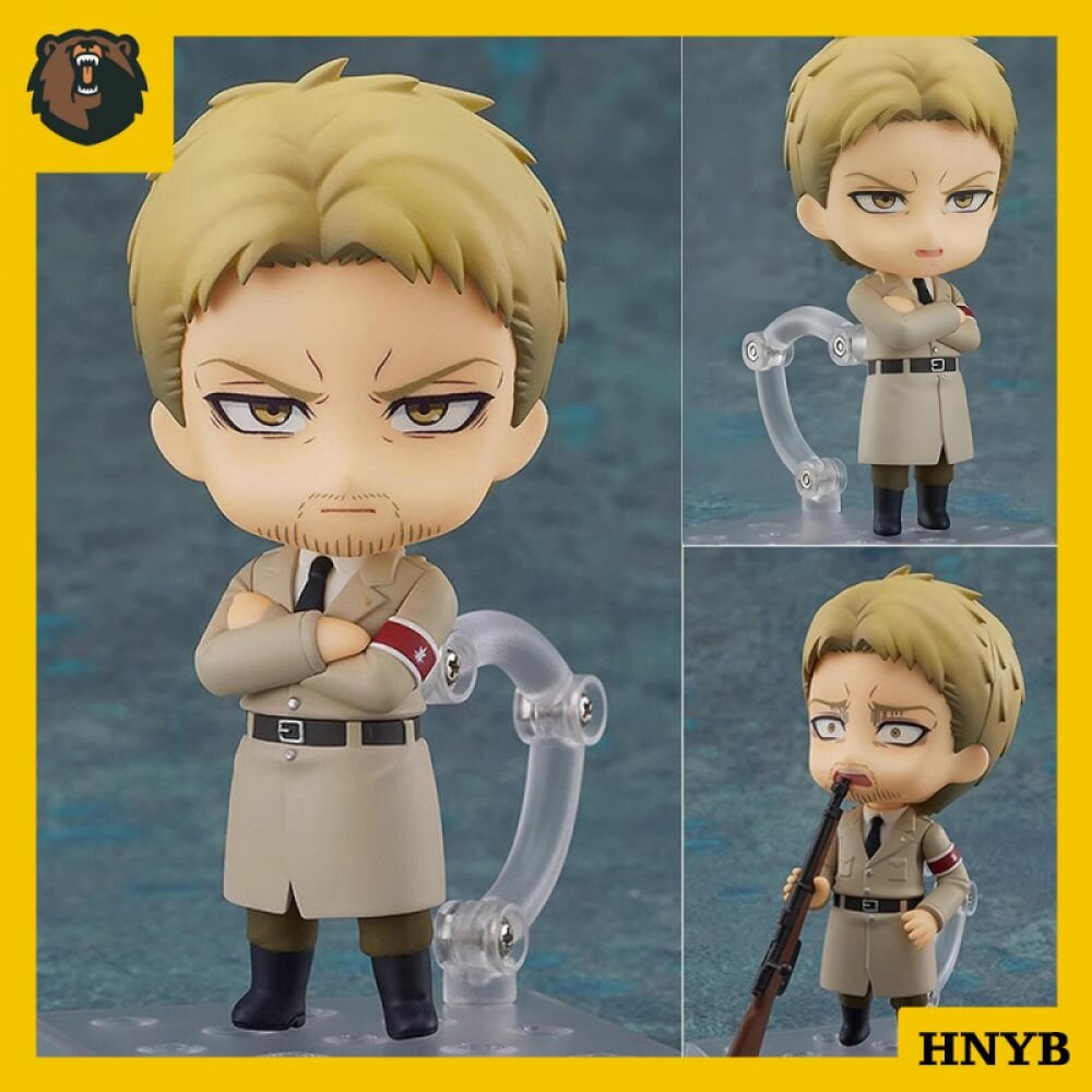 Фигурка нендороид атака титанов финальный сезон Райнер Браун / Attack on Titan Reiner Braun Подарки для болельщиков (10 см) 1893