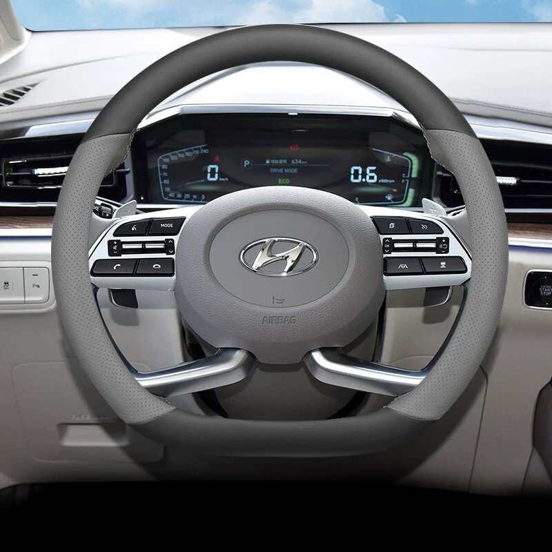 Накладка на руль Hyundai Custo D-Тип Ультратонкая Антискользящая От пота Все сезоны Подходит для моделей 2024 года