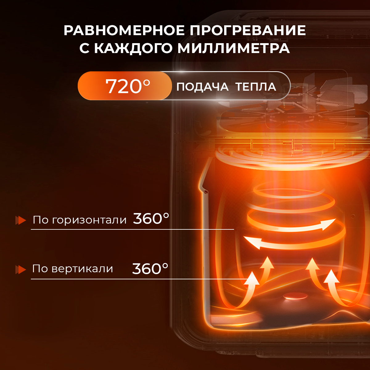 Аэрогриль фритюрница Health Fryer с 14 программами, кремовый - фотография № 3