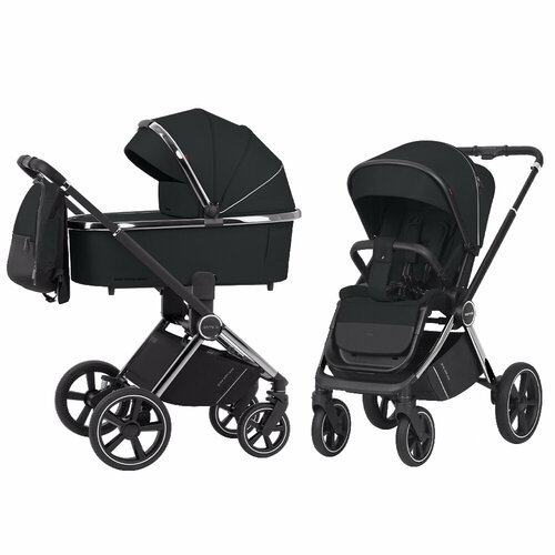 фото Коляска 2в1 carrello ultimo crl-6511, 2023, sable black шасси chrome/black