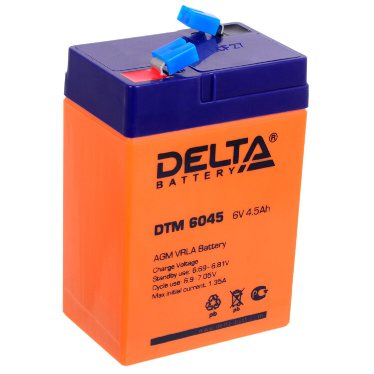 Аккумулятор DELTA DTM6045 DELTA-DTM6045