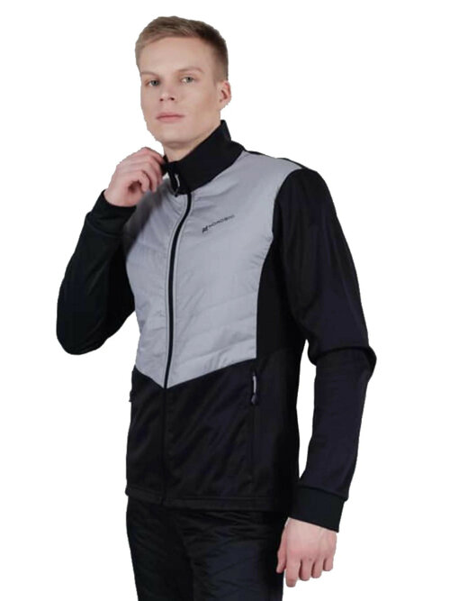 Куртка Nordski, размер 2XL, серый, черный