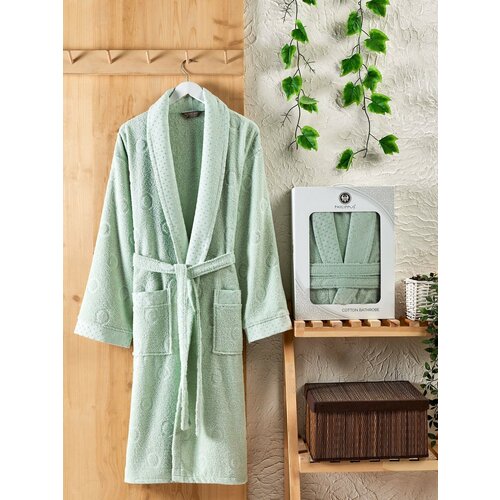 фото Халат philippus, размер 2xl, зеленый