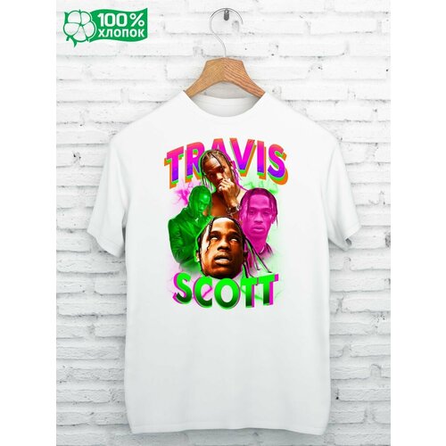 фото Футболка, размер 48/50, белый giston