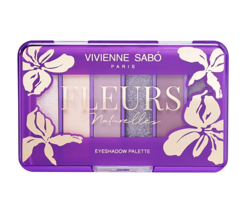Вивьен Сабо / Vivienne Sabo - Тени для век палетка Fleurs Naturelles тон 03 Iris 5 г