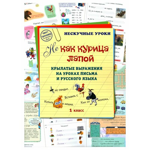 Не как курица лапой: крылатые выражения на уроках письма и русского языка. 1 класс. Воскресный день