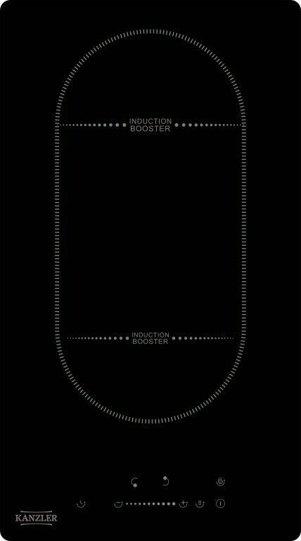 Индукционная варочная панель Kanzler KI 013 S, чёрный - фотография № 7