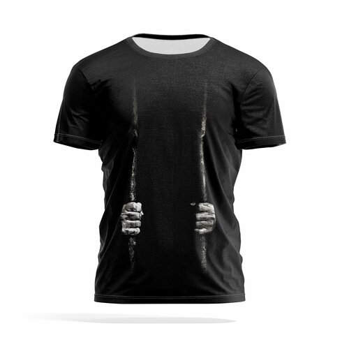 фото Футболка panin brand, размер 4xl, черный