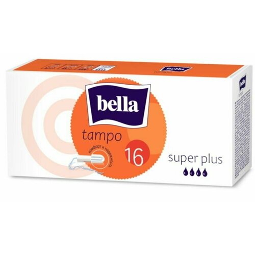 Тампоны Bella Premium Comfort Super Plas Easy Twist, 16 шт.