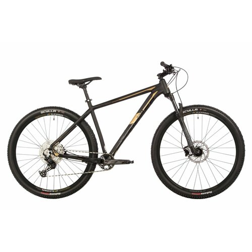 Велосипед STINGER 29  RELOADPRO черный, алюминий, размер 18 кассета shimano deore cs m5100 11 скоростей 11 51