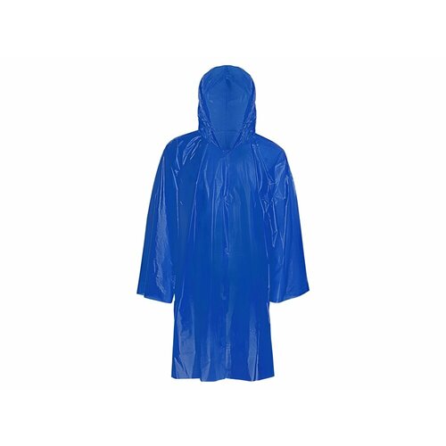 Дождевик, размер 46/50, синий плащ дождевик многоразовый детский для девочек с капюшоном