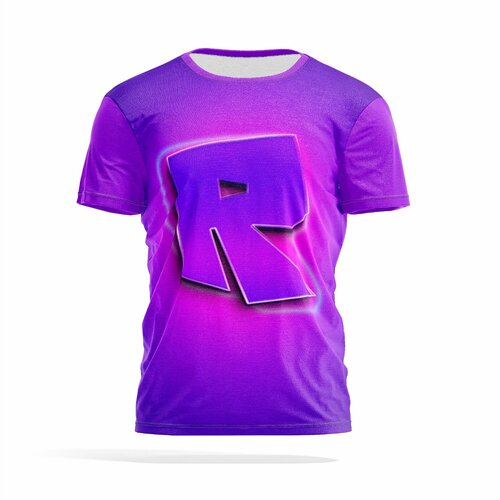 фото Футболка panin brand, размер l, фиолетовый